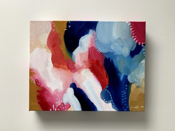 11  x 14   Flower Petals  oil on gallery wrapped canvas Supply