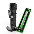 Nebo Redline RC 6392 dock rechargeable 320 lumen LED flashlight with EdisonBright USB reading light bundle Online now