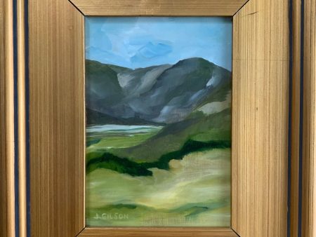 Glimpse of Deer Creek  6 x8  oil on panel Discount